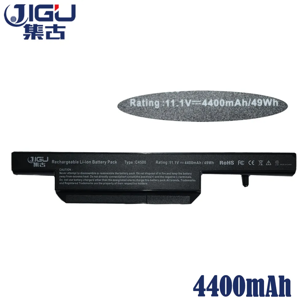 Новый аккумулятор JIGU для ноутбука с 6 ячейками серии CLEVO C4500 замена: C4500BAT C4500BAT6|laptop