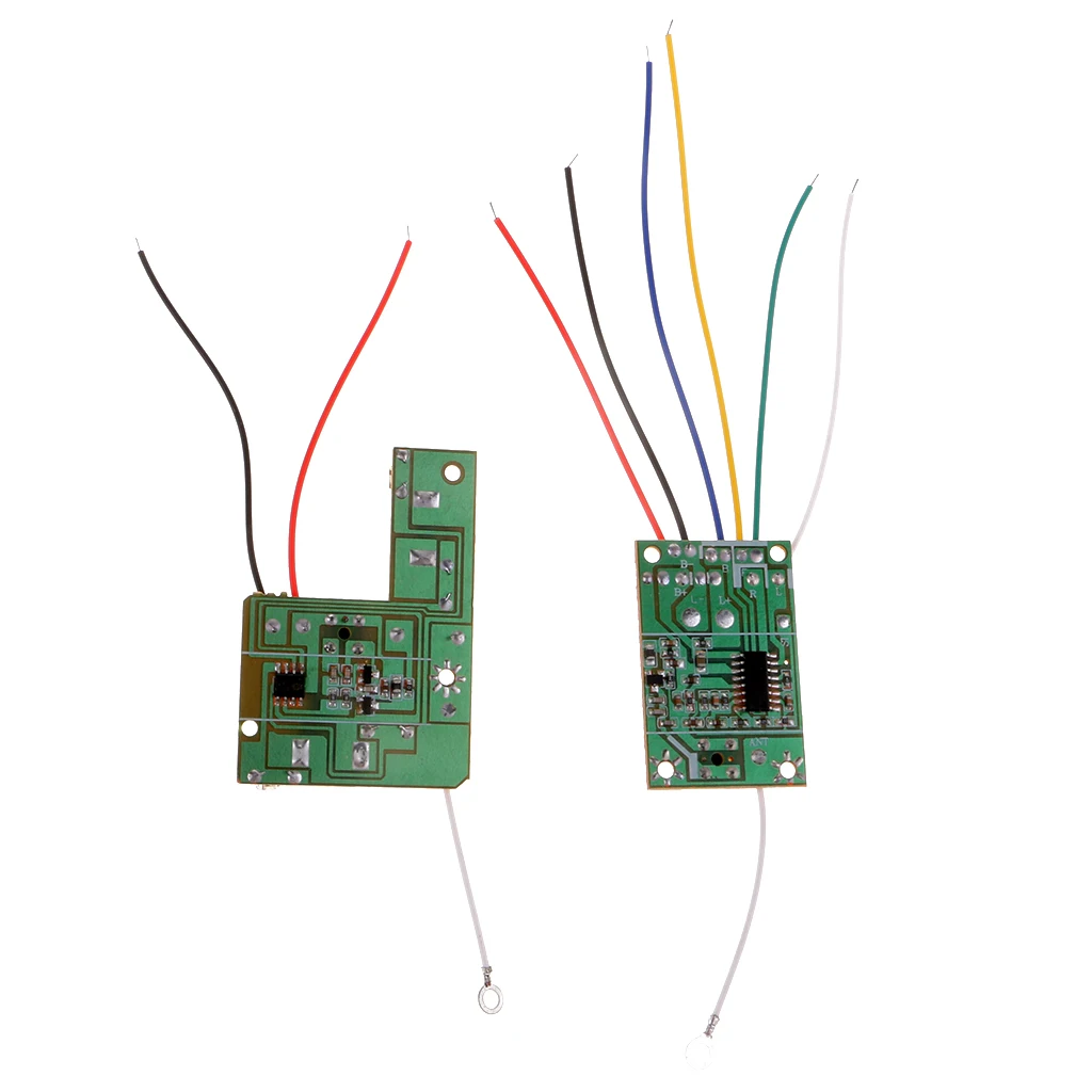2 шт. 4CH RC пульт дистанционного управления 40 МГц схема PCB передатчик плата и