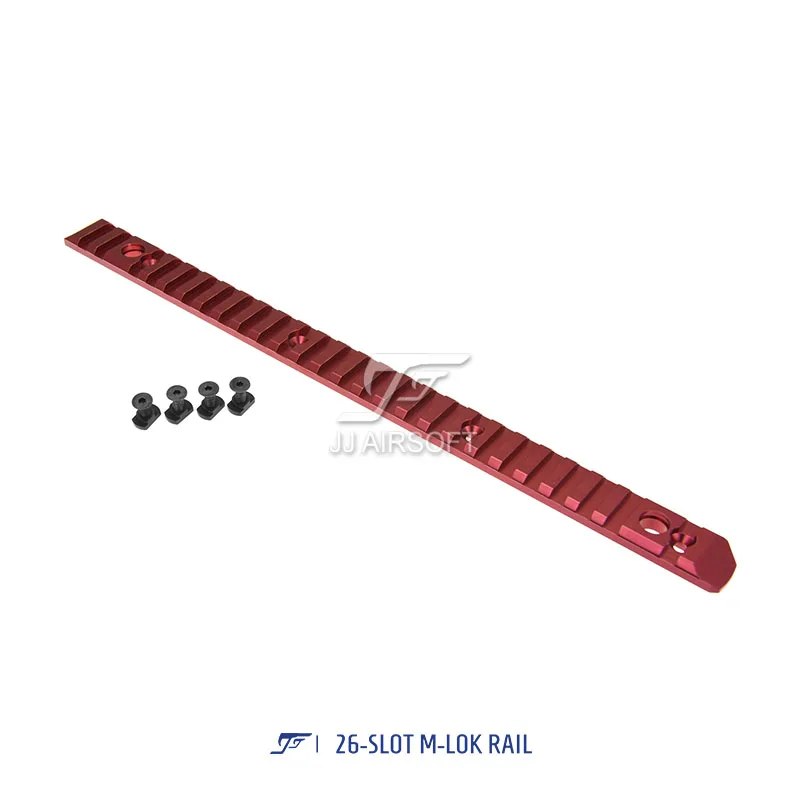 ACI 26-слот 26 Слот M-LOK/MLOK Rail CNC легкий(черный/красный/коричневый/серебристый) купить один получить 2шт Крышка рельса