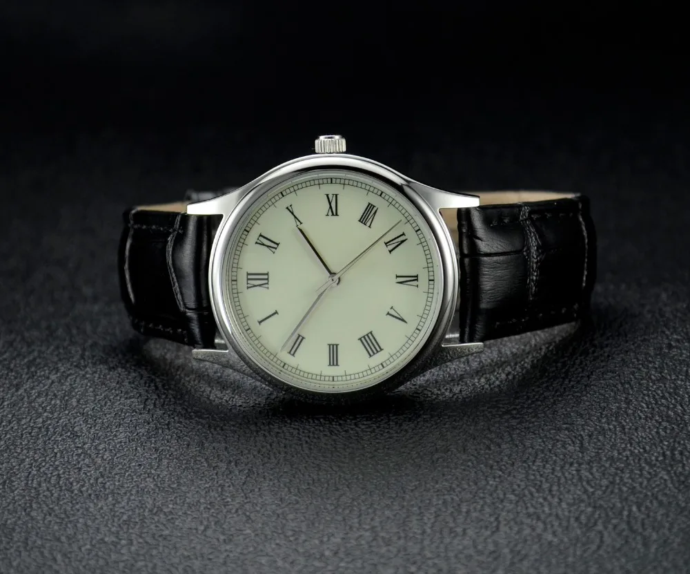 Часы которые идут в обратном направлении Римский ретро унисекс бесплатная