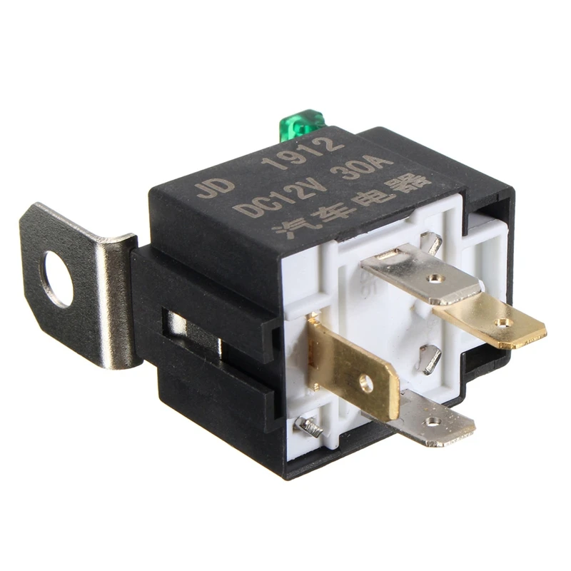 DC12V 30A 4 контакта электронное реле автомобильное реле со страховой пленкой автомобильный Велосипед Авто плавленые реле Вкл/Выкл