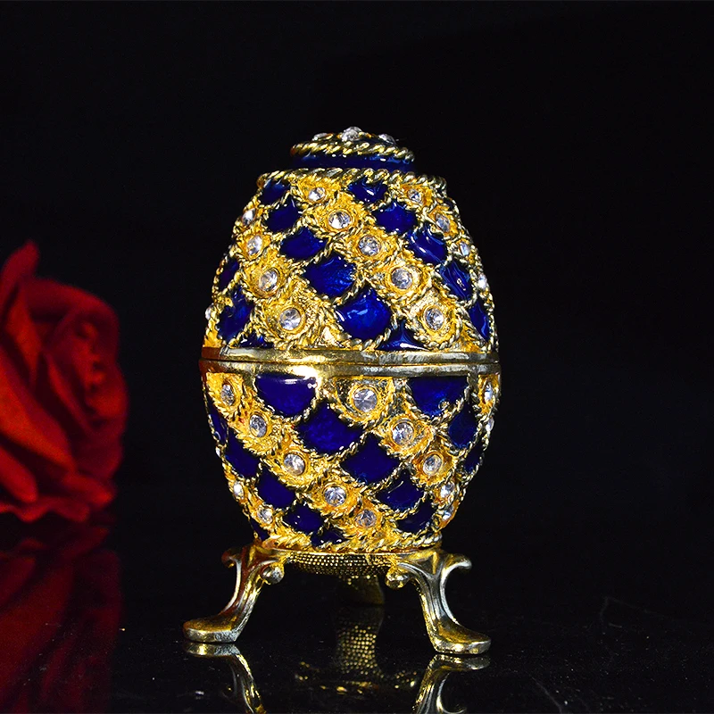 Новое поступление qifu Faberge яйцо дом украшения