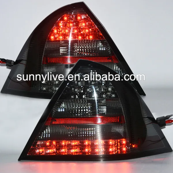 Для Mercedes Benz C Class W203 задний фонарь 2001 2004 год черный дым SN|lamp sylvania|lamp liquidlamp architecture |