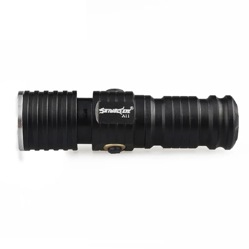 SKYWOLFEYE Focus XML T6 LED Flashlight Torch Rechargeable Zoomable 3 Modes CR123A Mini Portable Flash Light for Outdoor Camping | Освещение