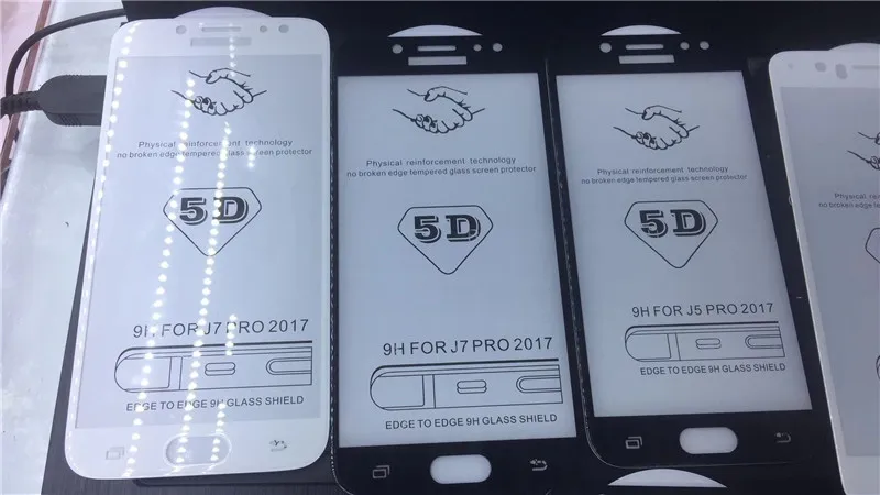 5D полностью проклеенное закаленное стекло для samsung Galaxy A9 /A9 Star pro/A8 star/A9 star/A3/A5/A6 A6+/A7 полное защитное покрытие