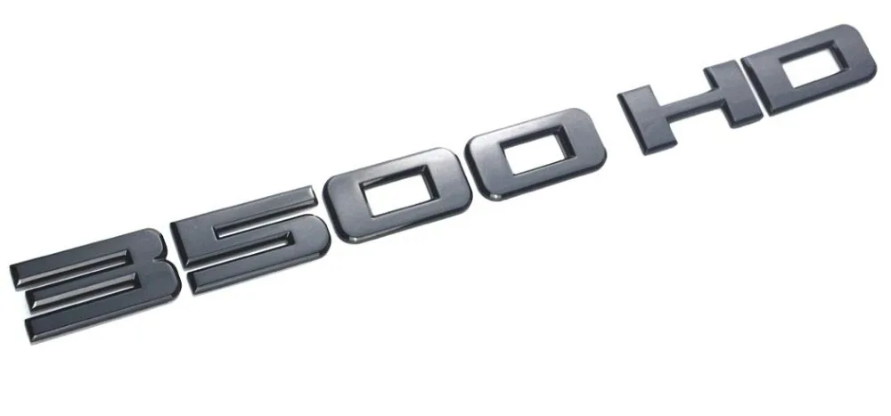 2 шт. 3500HD 3500 Hd пластиковая буква эмблемы значки таблички для Chevrolet Silverado|Наклейки