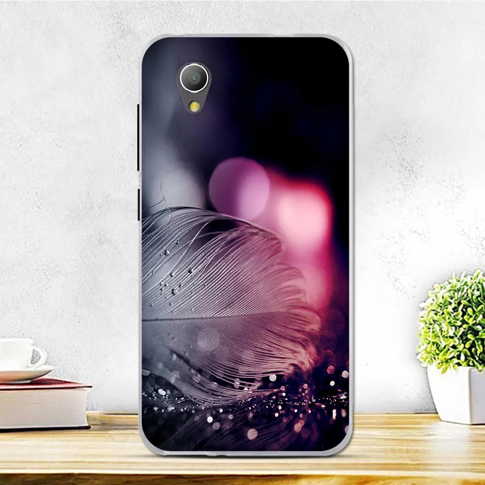 33 Чехол для Alcatel 1 5033D чехол Мягкая силиконовая задняя накладка из ТПУ чехол для Alcatel1 5033 чехол с цветами и милыми животными для Alcatel 1 чехол для телефона s - Цвет: 33