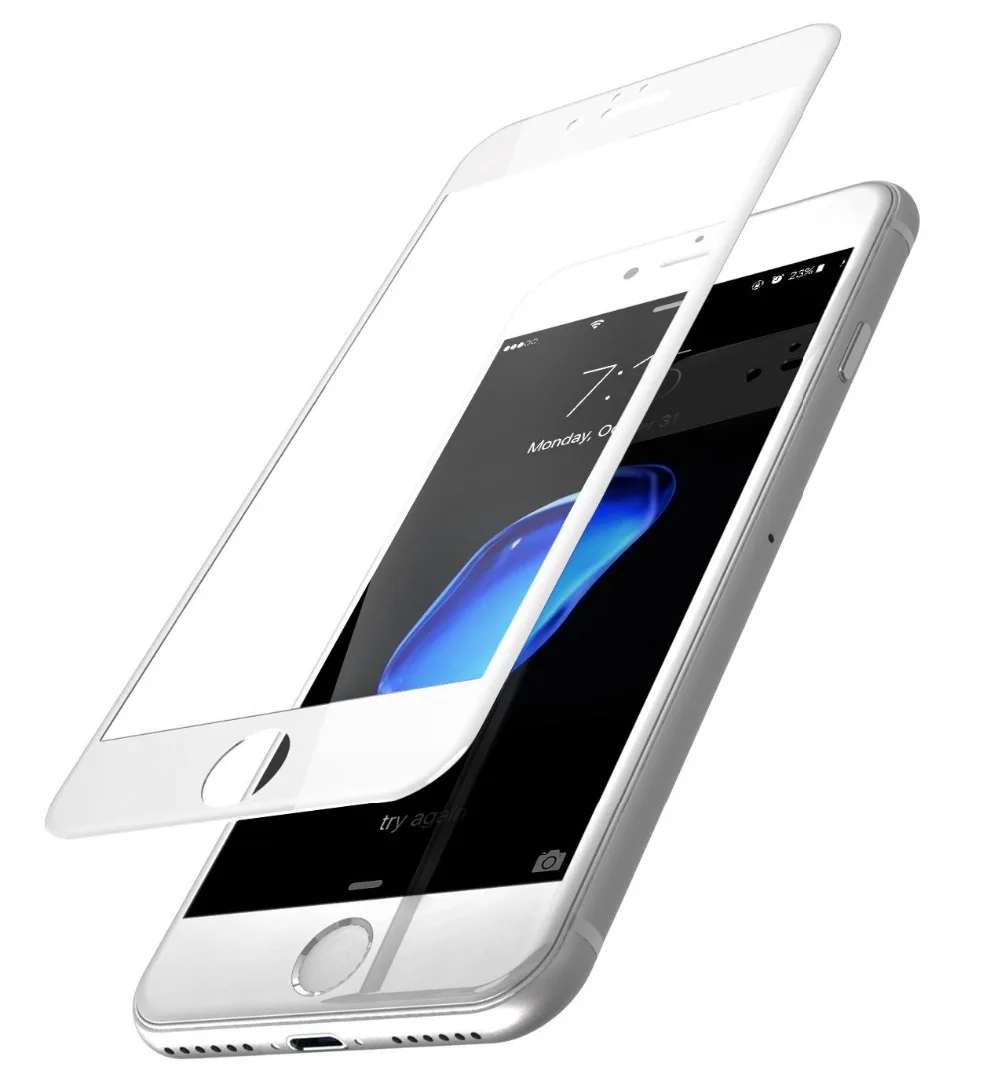 3D мягкое закаленное стекло для iPhone X 6 6S 7 8 Plus Защитное 6s экрана | Мобильные