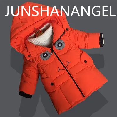 JUNSHANANGEL/детская одежда хлопковая зимняя для мальчиков новинка зимы 2019 толстая