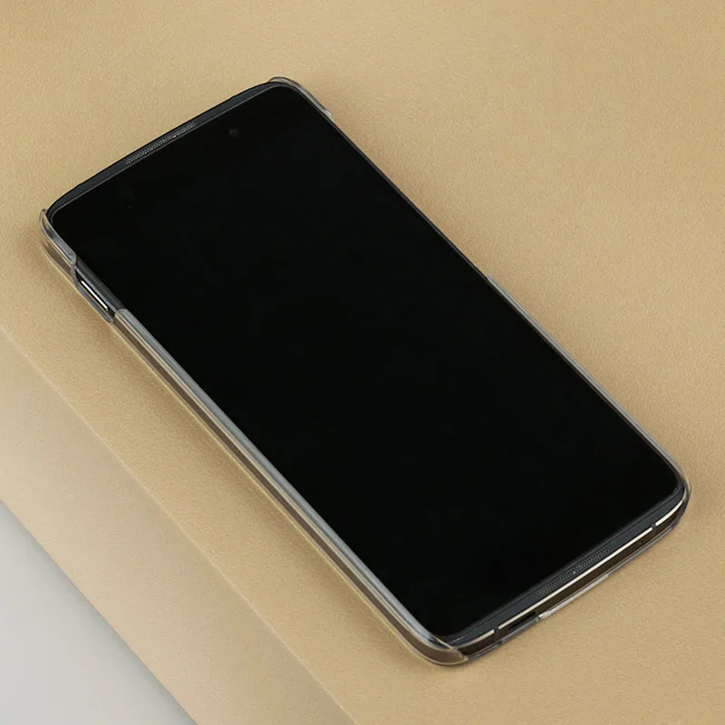 JiBan Оригинальный чехол для BlackBerry DTEK50 Жесткий ПК Прозрачный телефона DTE K50/неоновый