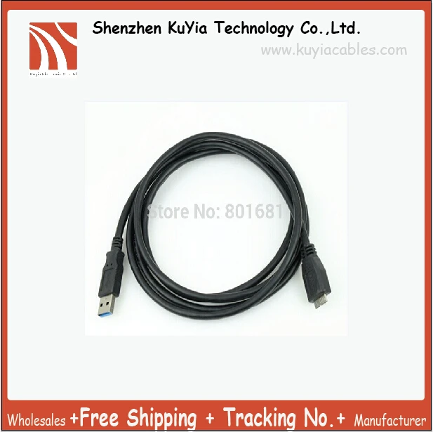Высокое качество USB 3,0 кабель 3 м 10ft AM to Micro B кабеля AM-MICRO B USB линии черный цвет