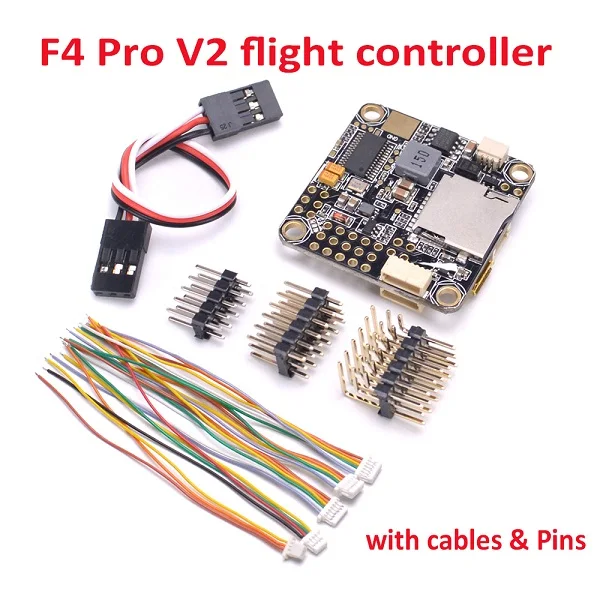 F4 Pro V3/Флип 32 F4 V2 PRO плата контроллера полета для FPV квадрокоптера - Цвет: V2 PRO pin and cable