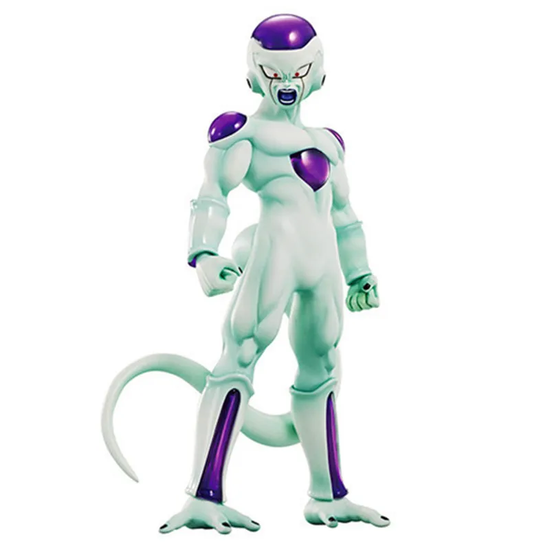 Новый аниме Dragon Ball Z белый Frieza Ultimate Body ПВХ фигурку DOD Супер Saiyan Goku конфронтации