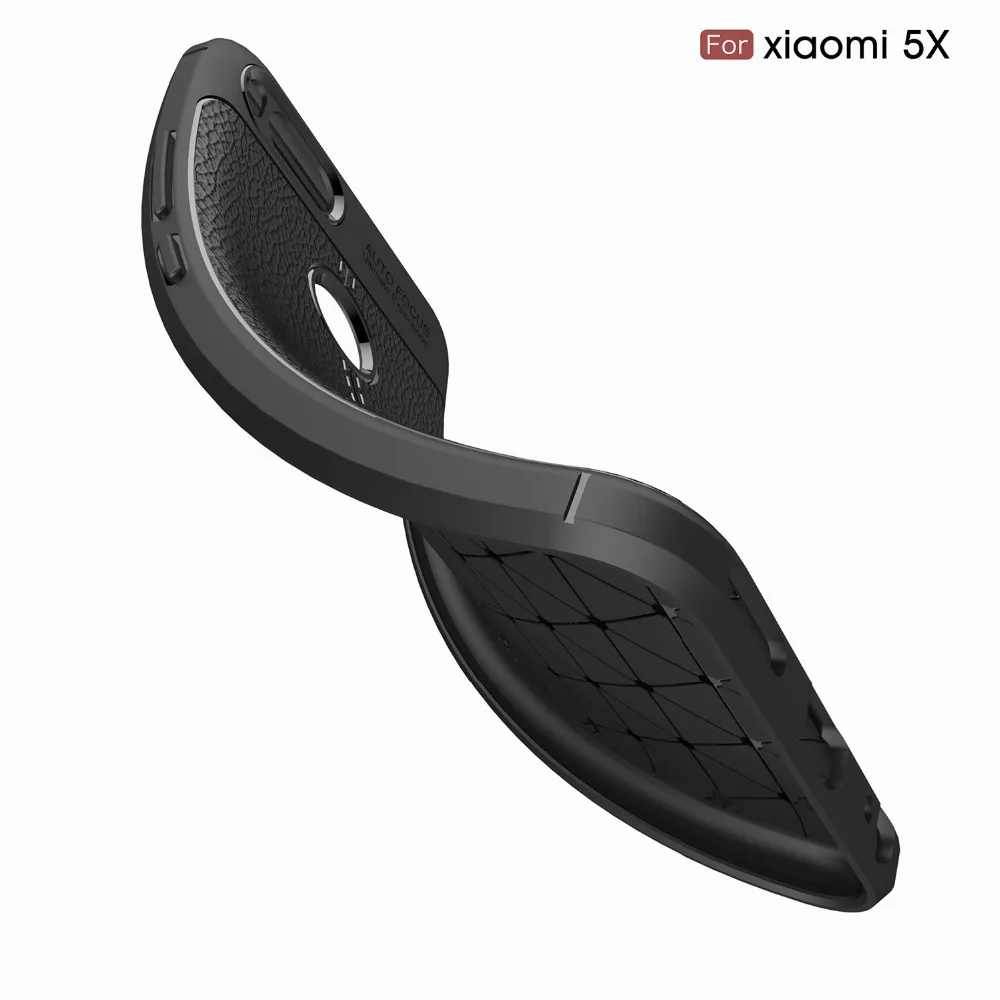 Чехол с текстурой личи 5 5для Xiaomi Mi A2 чехол для 6X MiA2 Mi6x задней панели телефона |