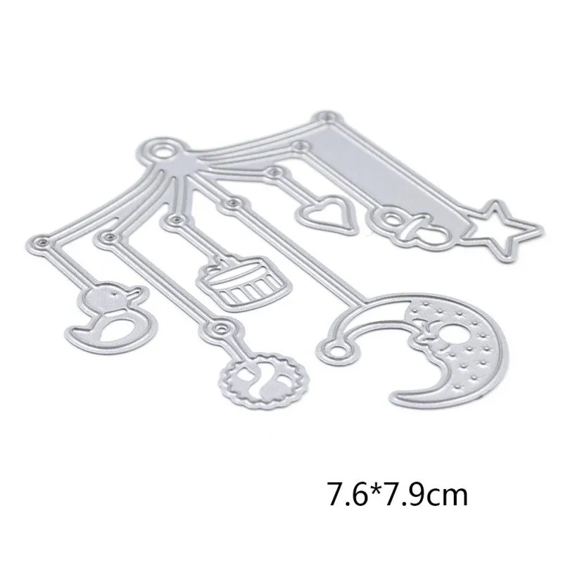 Милые животные мультфильм колокольчик металлическая вырубка фотоальбом