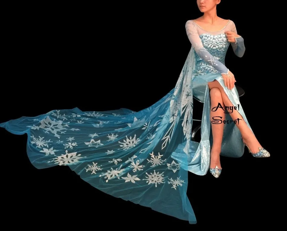 Костюм Снежной Королевы J888 платье для косплея|tailored dresses|dress topstop dress |