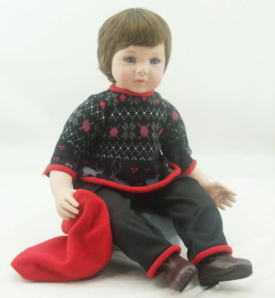 DOLLMAI новые 3/4 силиконовые куклы Reborn Boneca Realista 60 см модные детские для детей подарок