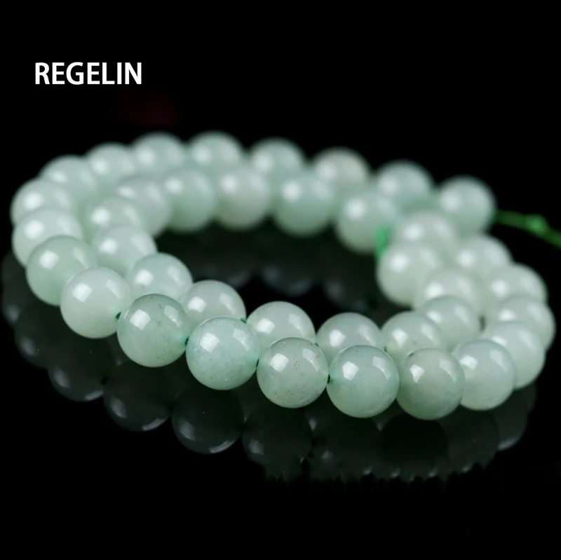 REGELIN 15 ''/strand 6/8/10 мм натуральный камень зелёный авантюрин Бусины Свободные
