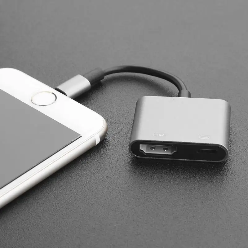 8Pin 1080P HDMI кабель к HDMI HD ТВ адаптер цифровой av-кабель для iPhone iPad Air адаптер провод беспроводной дисплей кабель программный ключ