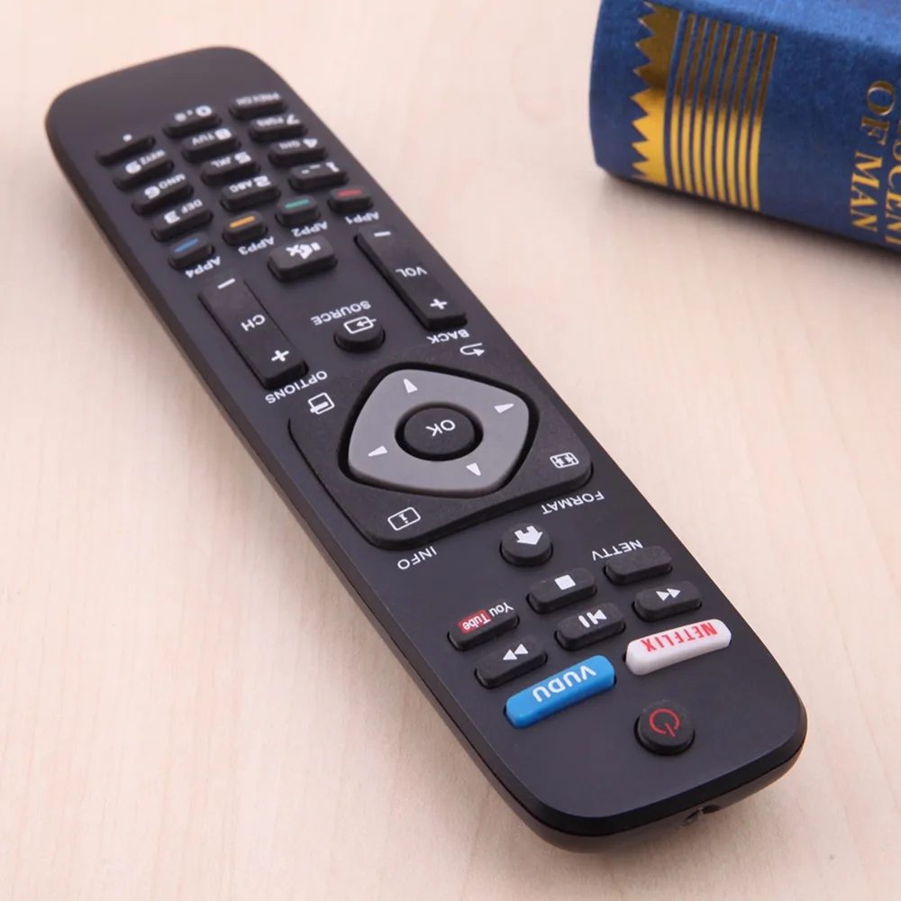 Универсальный ТВ DVD пульт дистанционного управления замена Пульт блок черный для