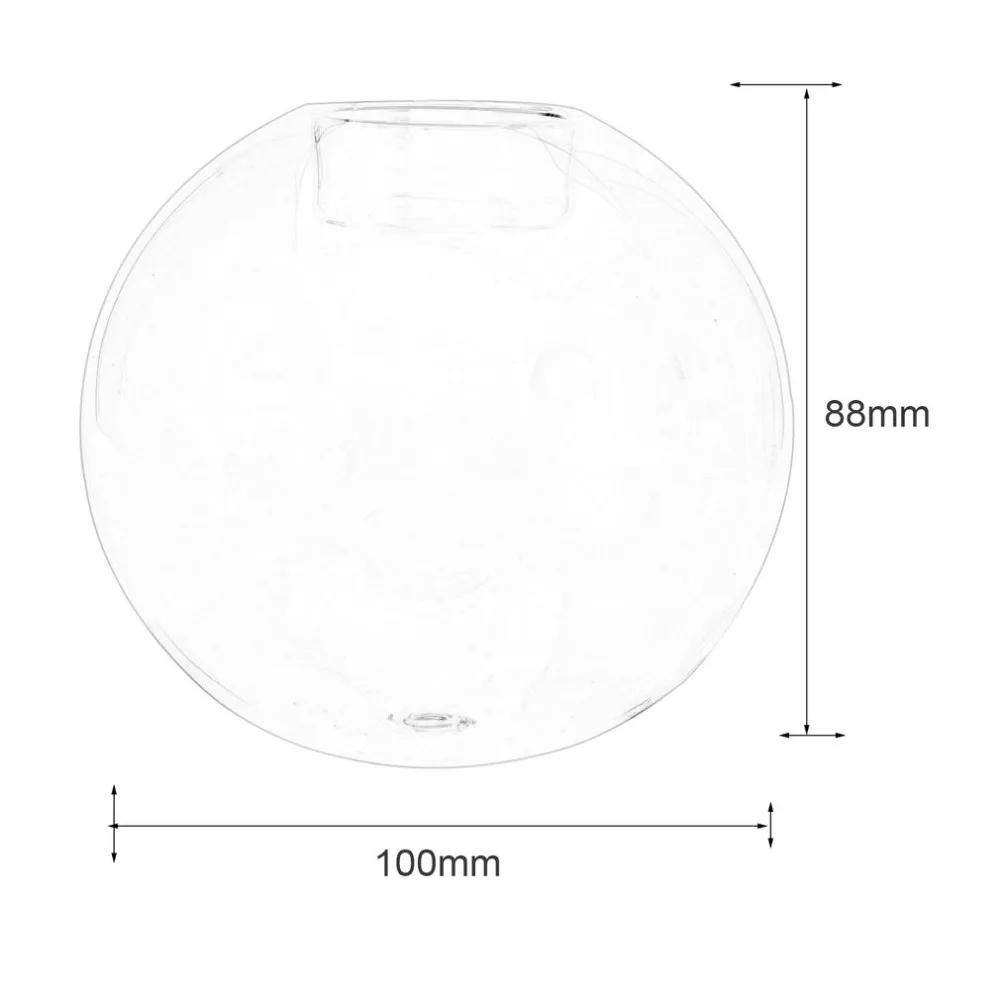 8CM/10CM/12CM Transparent Round Hollow Heat Resistant Glass Candle Holder Wedding Fine Candlestick Dining Room Home Decoration