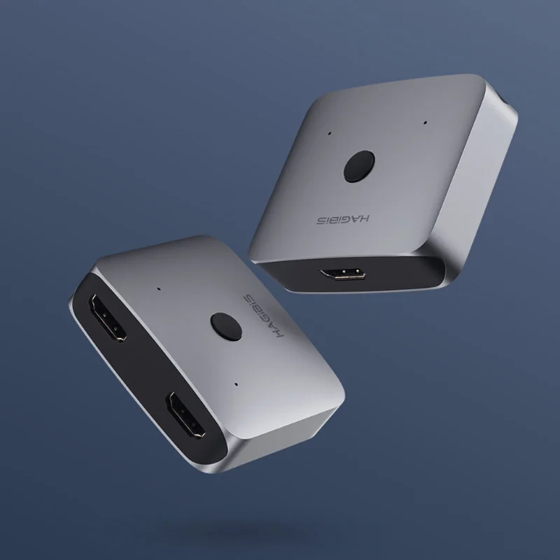 Xiaomi Mijia hagибис HDMI многофункциональный конвертер адаптер двухсторонний взаимный 4K 1080P HD tv для компьютерного ТВ коробка DVD tv Xiaomi коробка