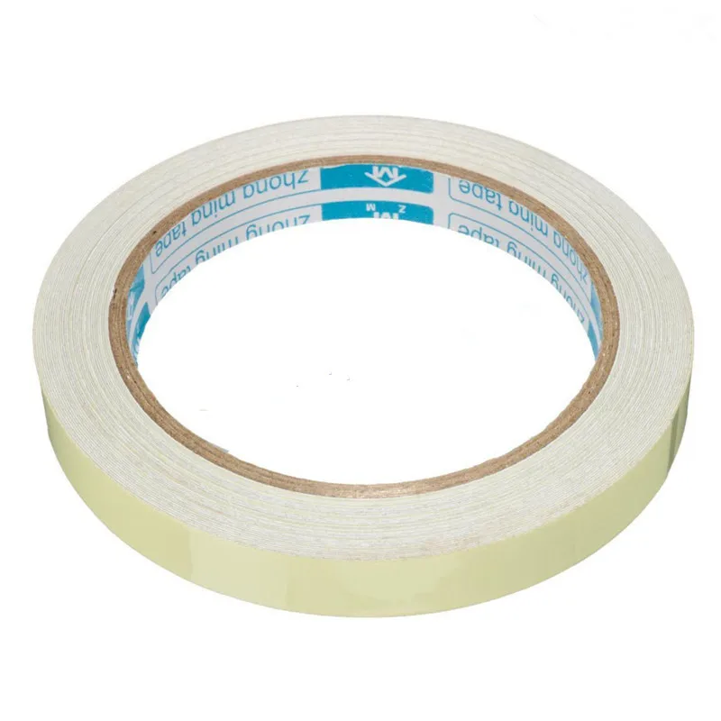 1 рулон самоклеящаяся зеленая светящаяся Предупреждение ющая лента ночное