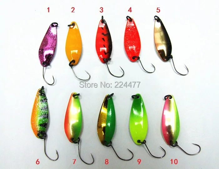 

5g spoon lure spoon bait fishing lure metal bait false bait fishing tackle single hook