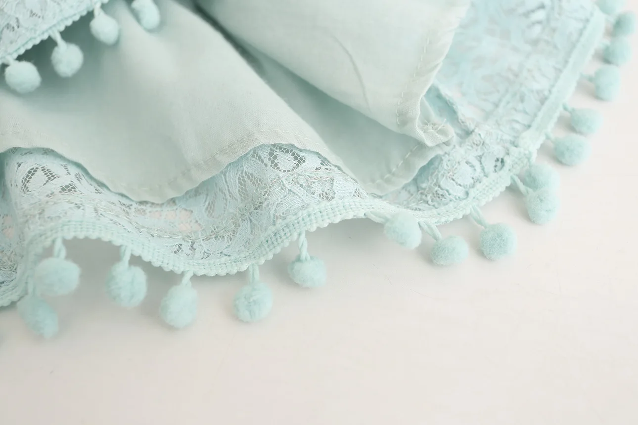 Очаровательное платье для маленьких девочек винтажное кружевное пляжное с