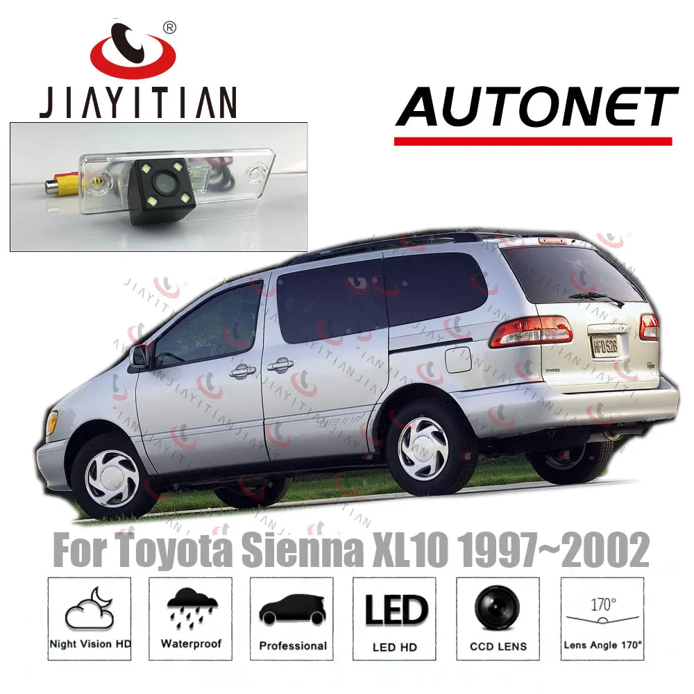 Задняя камера JiaYiTian для Toyota Sienna XL10 1997 1998 1999 2000 2001 2002 CCD ночного видения подключения