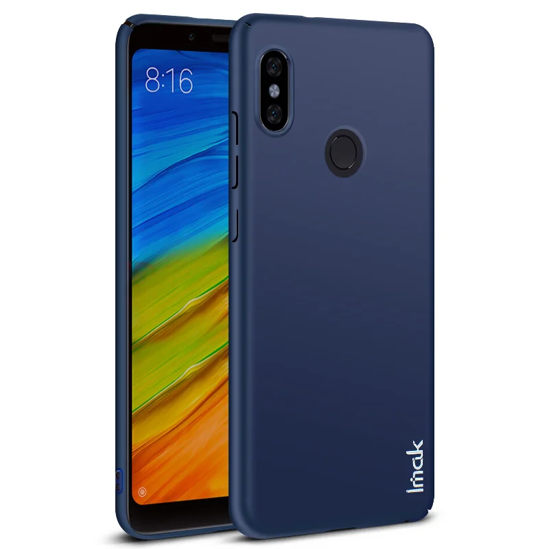 Imak ультра тонкий Джаз чехол для Redmi Note5 Pro (int'l) PC кожа чувствовать жесткий