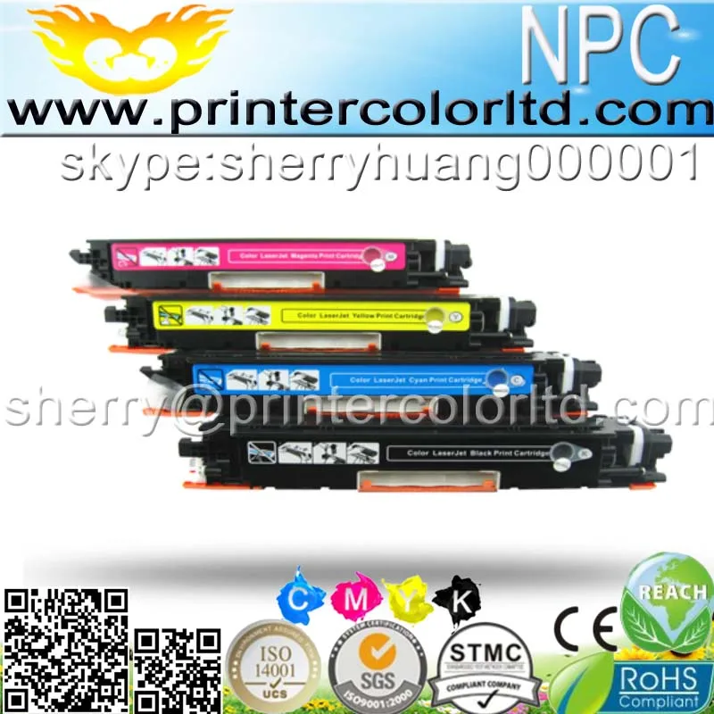 Цветной тонер-картридж 130A для hp Color LaserJet Pro MFP M176n M176 M177fw CF350A CF351A CF352A CF353A цветной