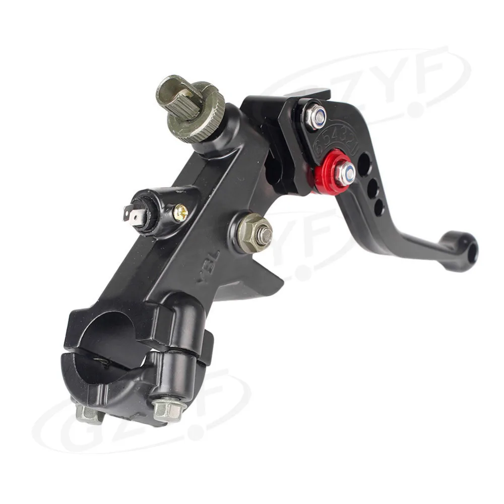 

Universal Black Clutch Brake Levers Master Cylinder Reservoir 7/8" 22mm