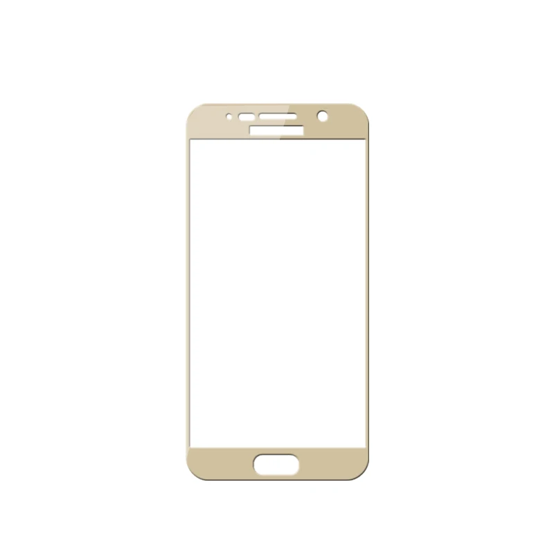 Золотой 2 шт закаленное стекло для samsung Galaxy S6 полное покрытие 0,26 мм 2.5D экран защитное закаленное стекло для samsung Galaxy S6 стекло - Цвет: Золотой