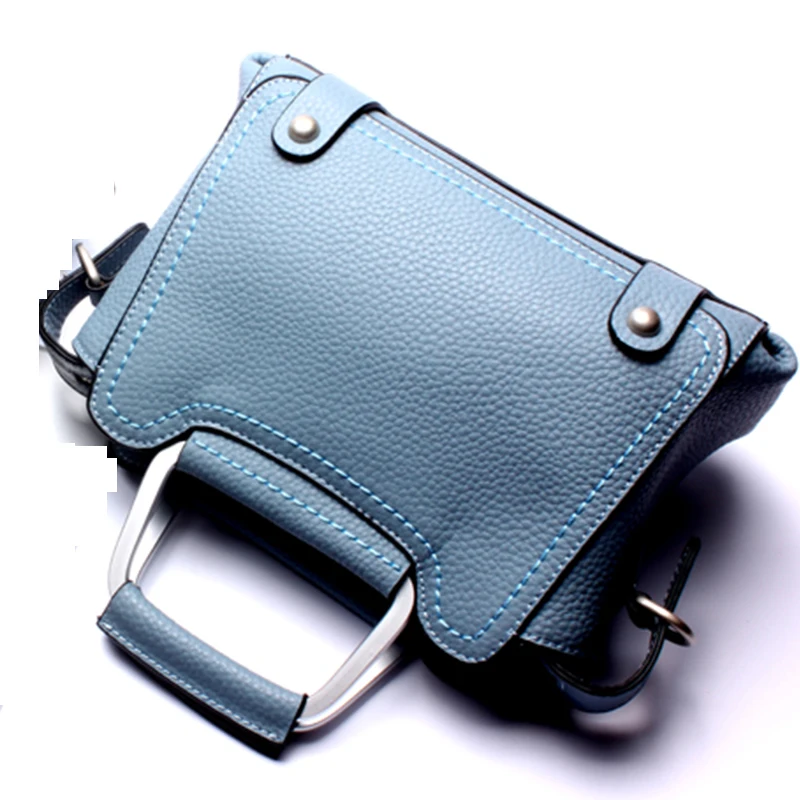 Fashion Boston Design Genuine Leather Black Handbag Women Famous Brand Ladies Top Handles Bag Crossbody Shoulder Tote | Багаж и сумки