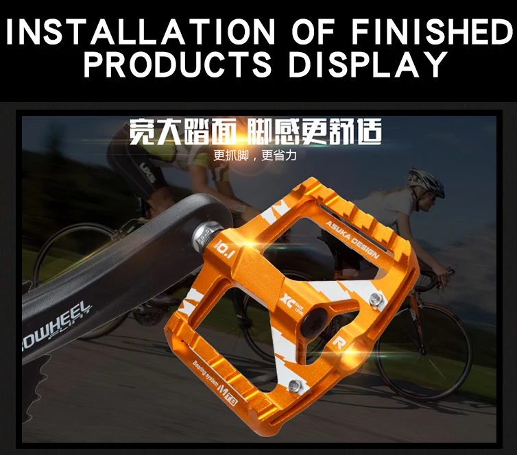 FMFXTR Utral герметичные велосипедные педали, CNC алюминиевый корпус, для MTB шоссейного велосипеда, 3 подшипника педали велосипеда