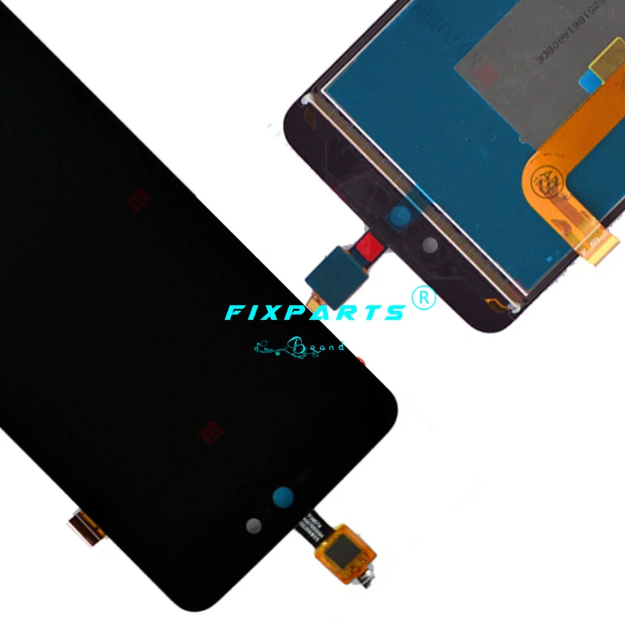 Черный 5 0 &quotоригинальный протестированный ЖК дисплей Wiko Rainbow jam 3G / 4G кодирующий