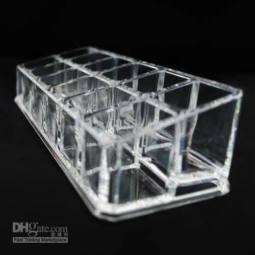 

Clear Acrylic Cosmetic Jewellery Organizer Makeup Box Case