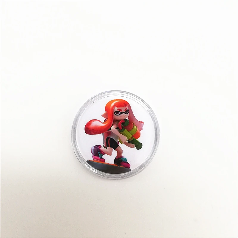 16 шт./компл. полный набор Splatoon 2 NFC игровая карта Amiibo карты NTAG215 стикер Коллекционная монета тег для Ns switch wii U