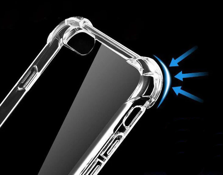 300 шт. оптовая продажа чехол для iPhone 5 5s SE 6 6s 7 8 plus X iX противоударный прозрачный