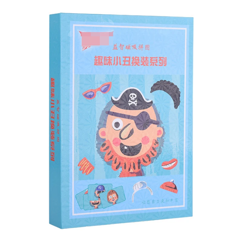 Деревянные пазлы для детей магнитные девочек 1 комплект обучающие игрушки в
