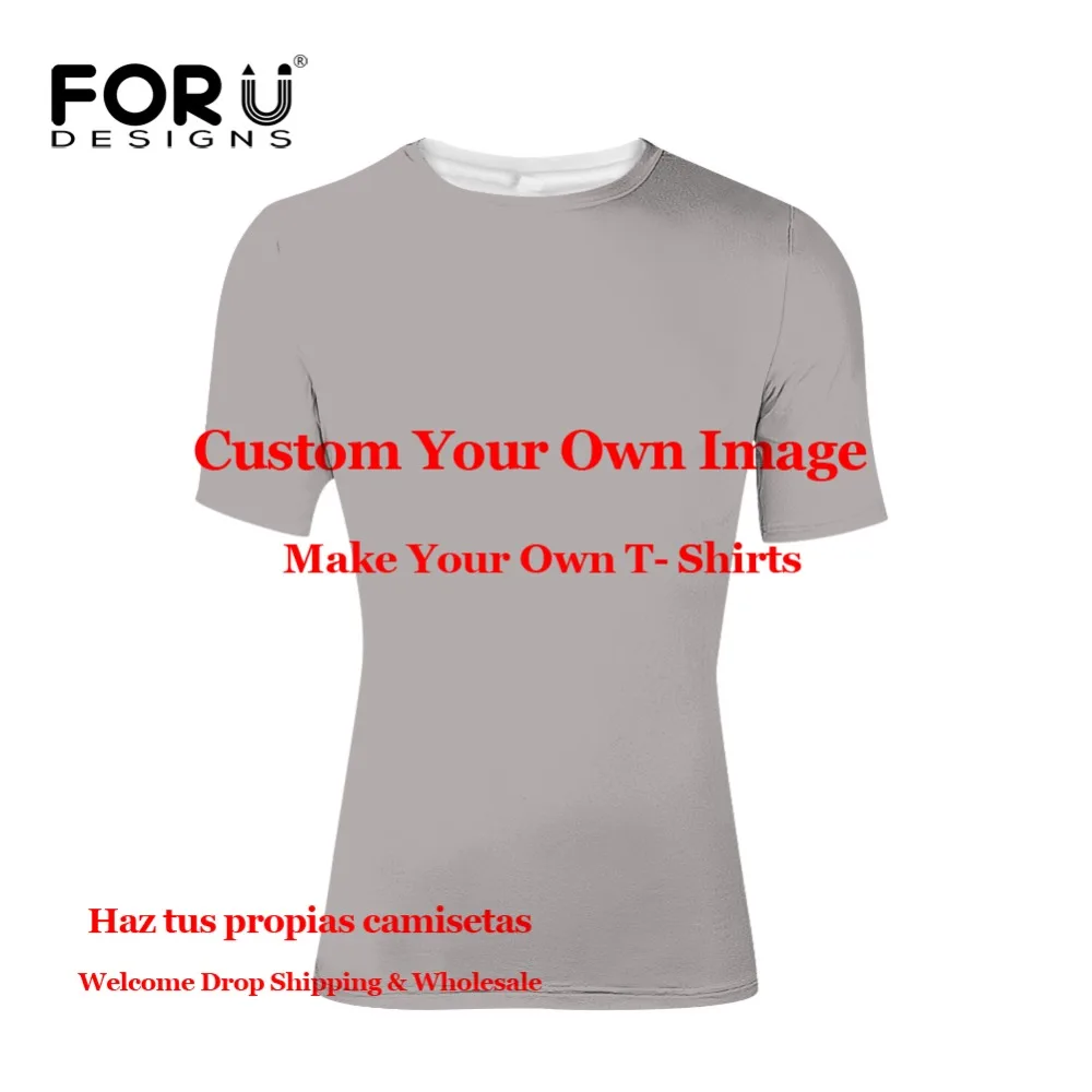 FORUDESIGNS/3D животного с изображением собаки ротвейлера печатных мужские футболки