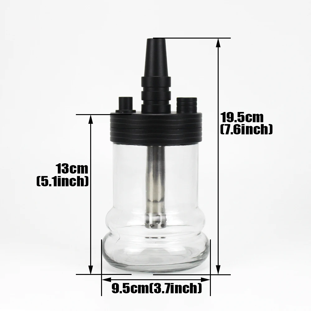 Стиль портативный дорожный кальян с курительной трубой Chicha Narguiles Sheesha стекло oduman кальян Simplex кальян SH174