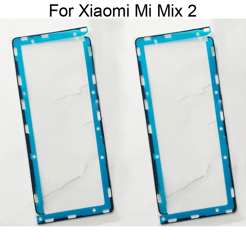 3 шт. сменные для Xiaomi mi Mix 2 на заднюю стеклянную крышку клейкая наклейка клей для наклеек Крышка батарейного отсека для двери Xiao mi x2