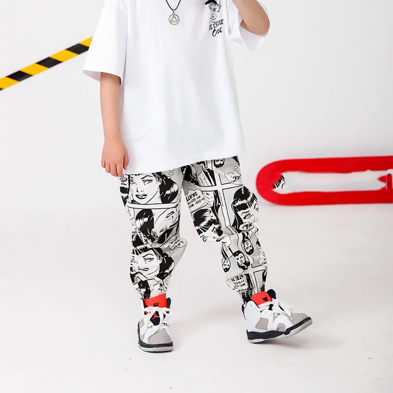 Pants grey Модная детская одежда для мальчиков и девочек 6, 8, 10, 12, 14, 16, 18 лет, уличные комплекты для танцев для мальчиков, спортивный костюм для мальчиков и девочек, спортивный костюм - Цвет: Pants grey