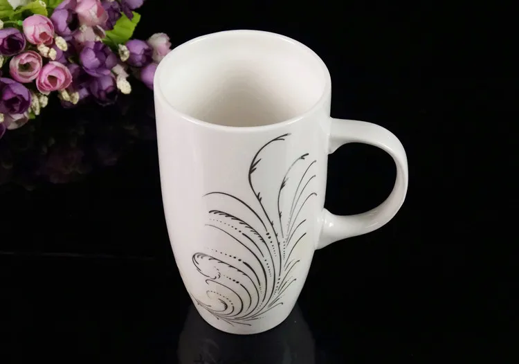 Teagas Кофе Молоко Кружки Феникс Хвост Керамическая Кружка Чая подарок для цветов