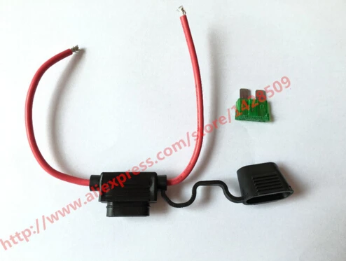 10 шт. водонепроницаемые автомобильные держатели предохранителей 14 AWG с крышкой