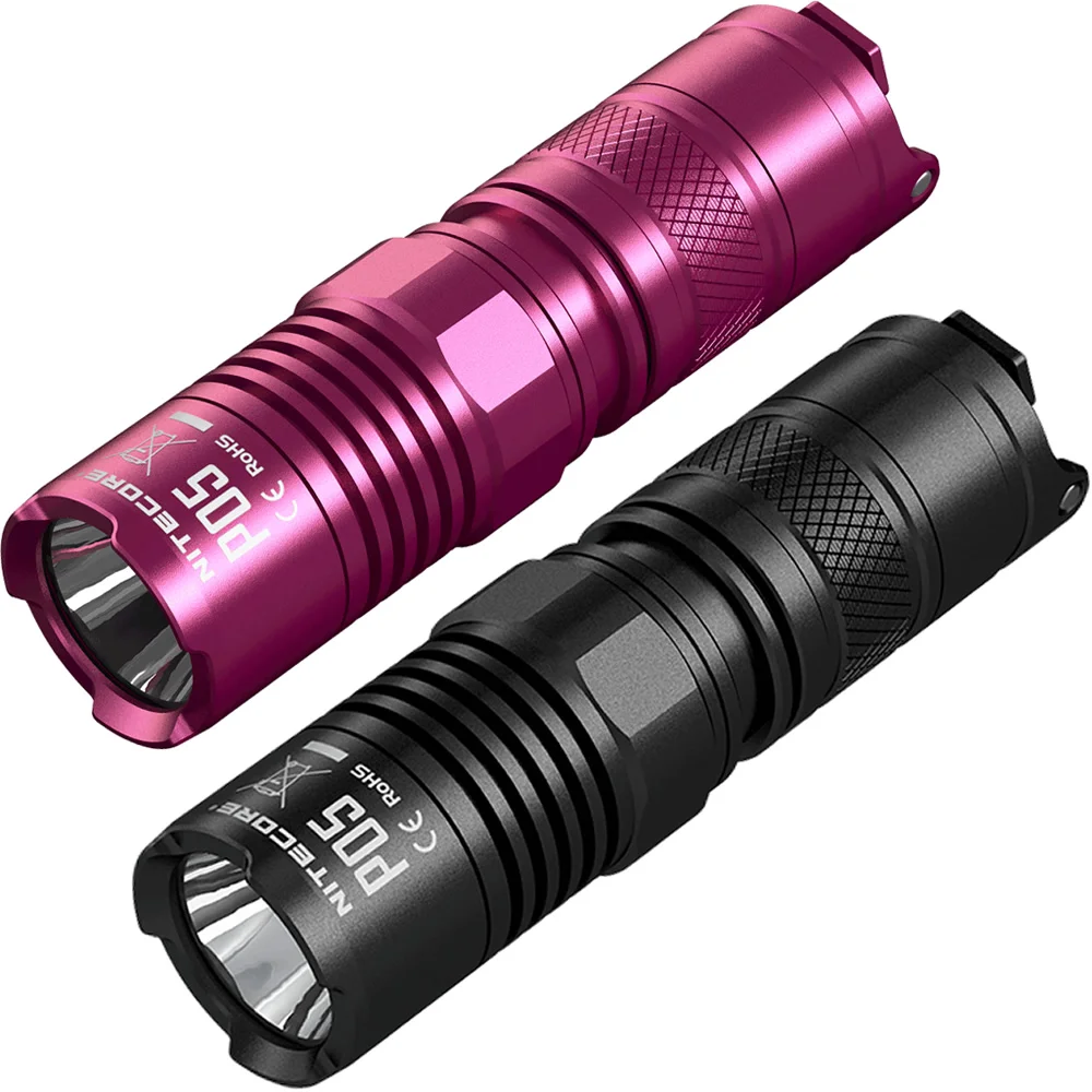 Распродажа NITECORE P05 розовый черный 18350 CREE XML2 U2 светодиодный фонарик для