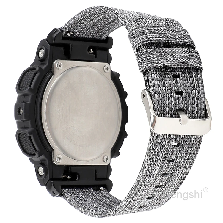 Ремешок нейлоновый для часов 16 мм подходит Casio G Shock GA 700 710 300 310 100 110|Ремешки часов| |