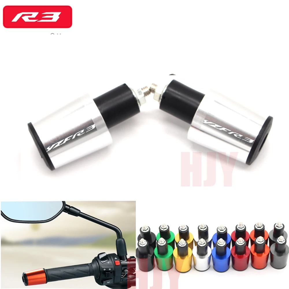 Мотоциклетные аксессуары 1/4 &quot22 мм ручки руля крышка Заглушки для Yamaha YZF R3 7/8 2014 2015